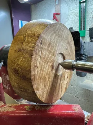 Turning On The Lathe
