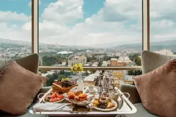The Biltmore Hotel Tbilisi, Dine with a view