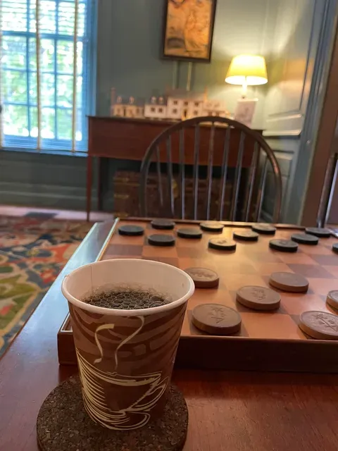 Coffee at the St. George Tucker House in Colonial Williamsburg, Free At 50 living where you used to vacation, personal branding