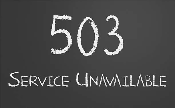 503 service unavailable