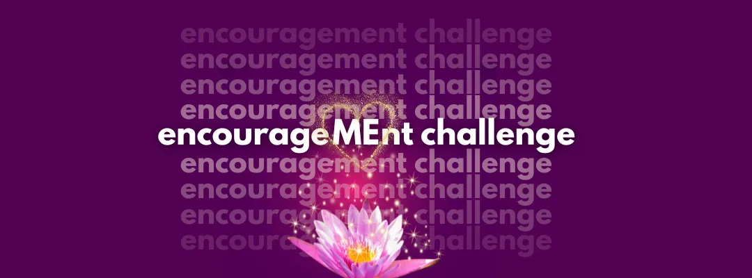 encouragement challenge graphic