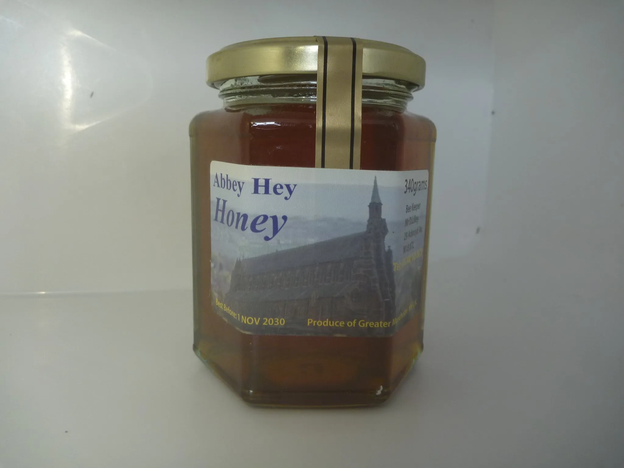 340 grams honey