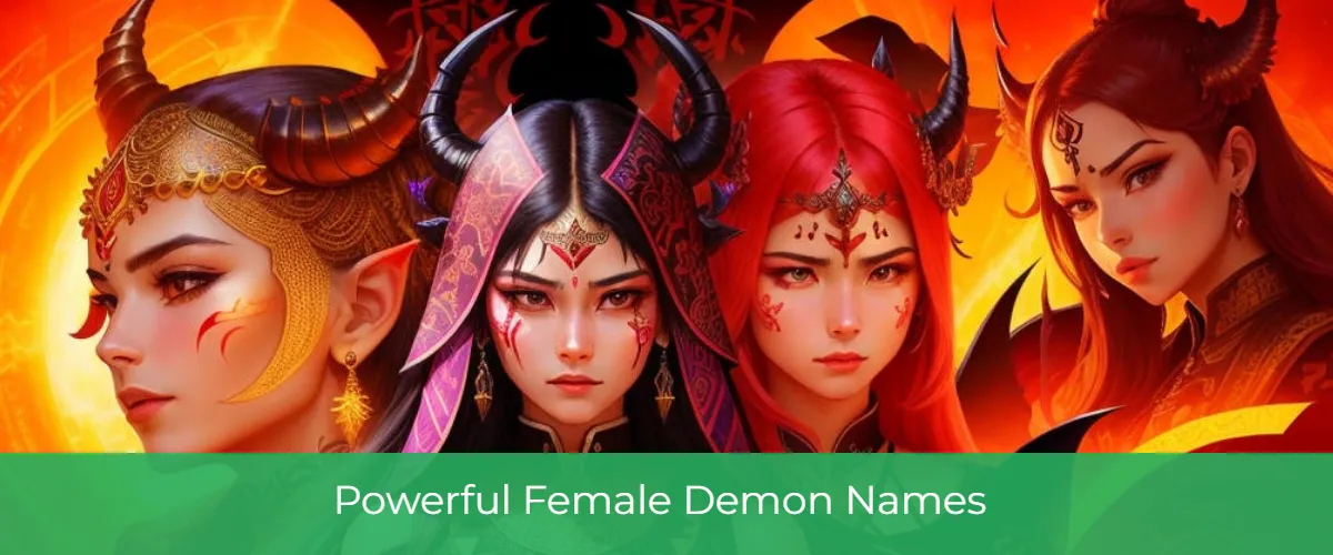 Female demon names