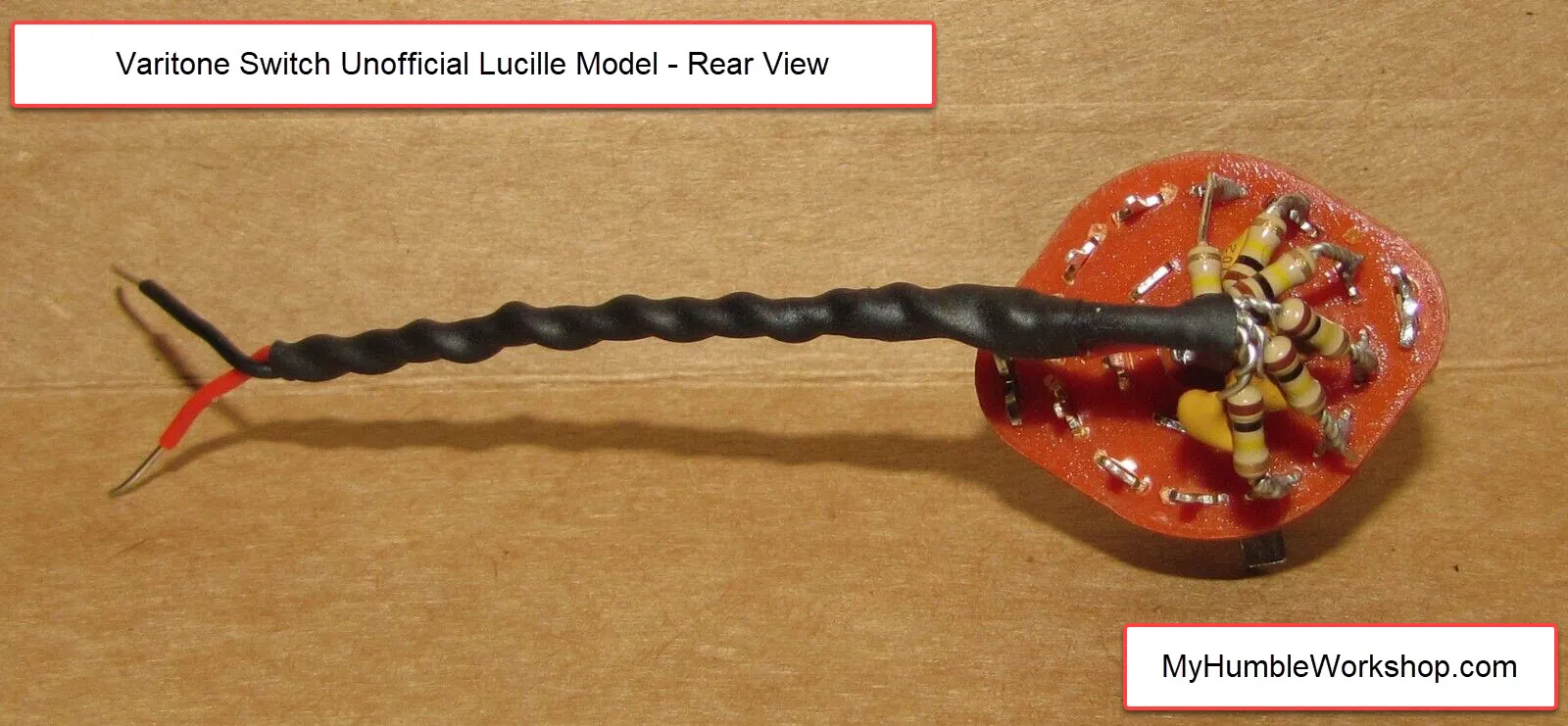 Varitone Switch Unofficial Lucille Model Reverse View