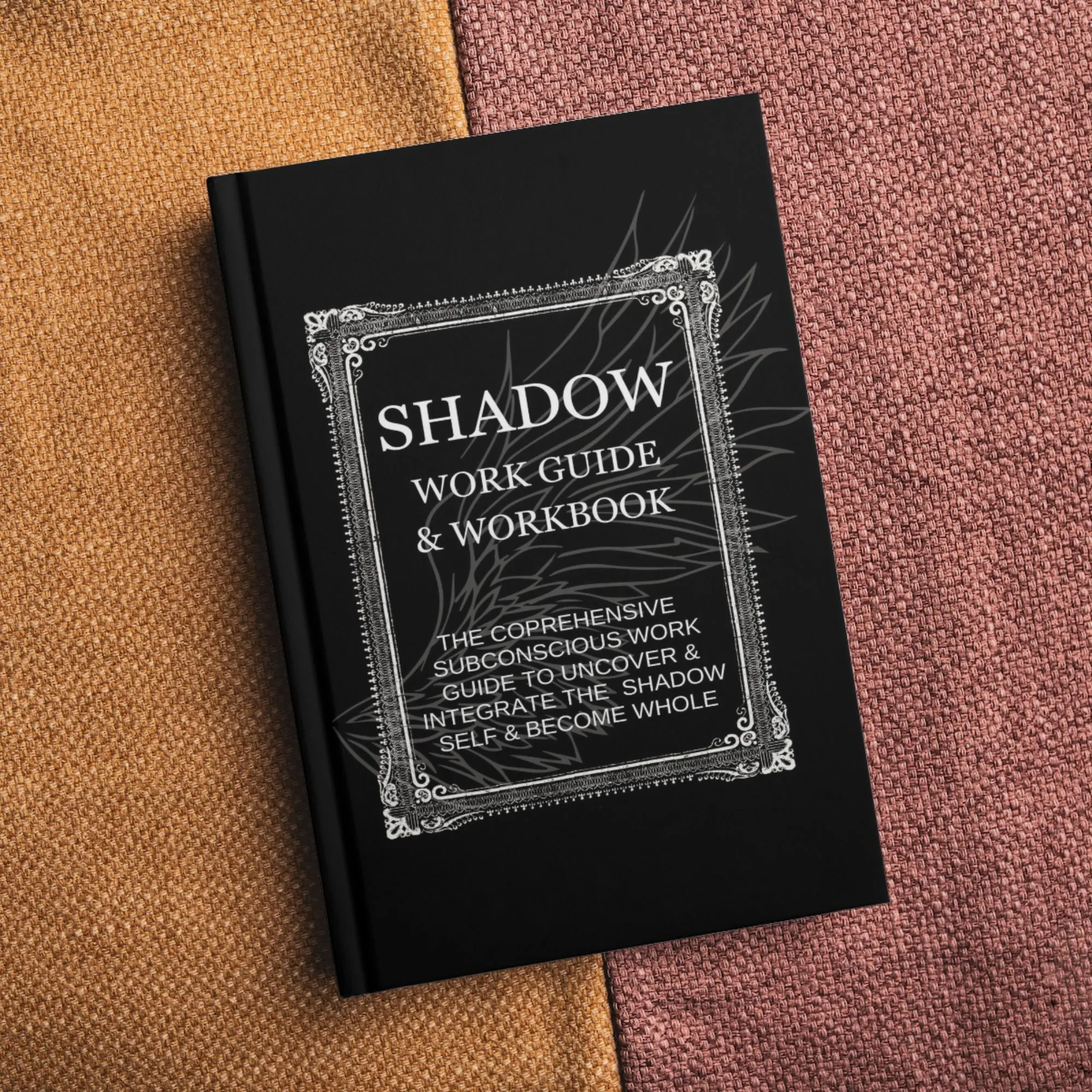 shadow work journal guide workbook cbt therapy worksheets inner child healing writing therapy prompts questions affirmations self care wellness anxiety 