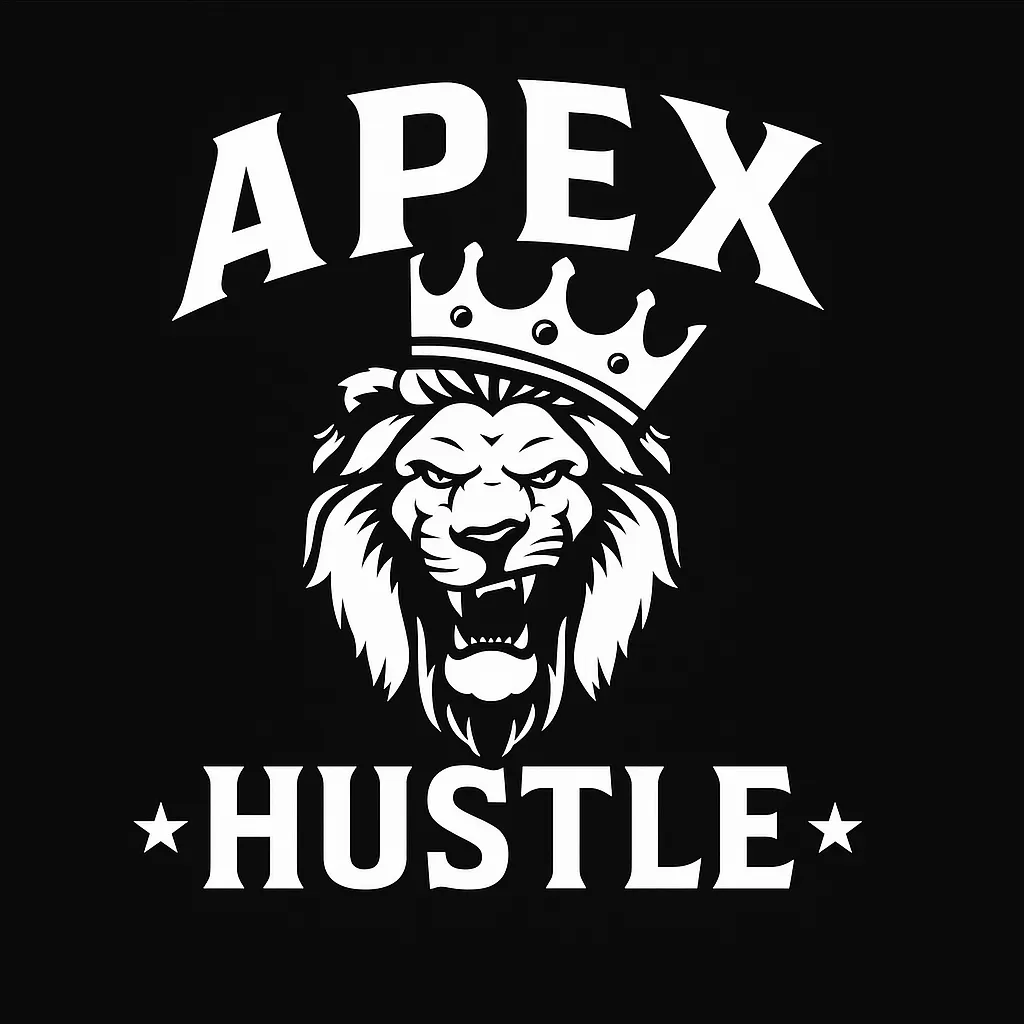 APEX HUSTLE Lion Logo