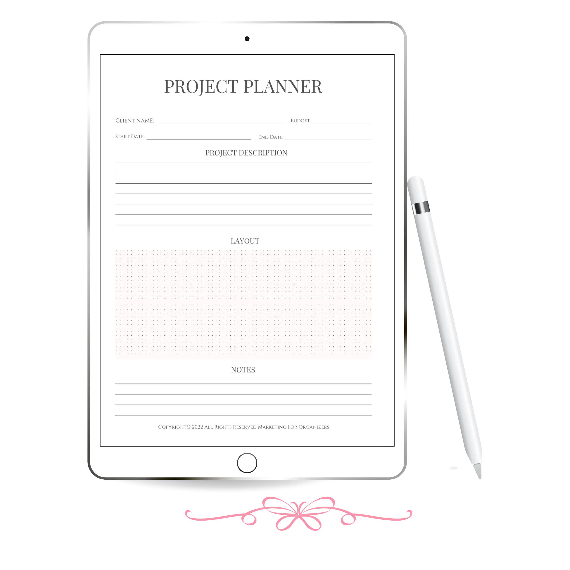project planner on ipad