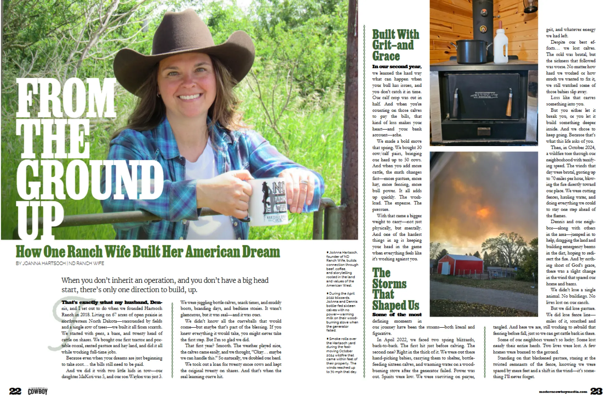 ND Ranch Wife Featured Article