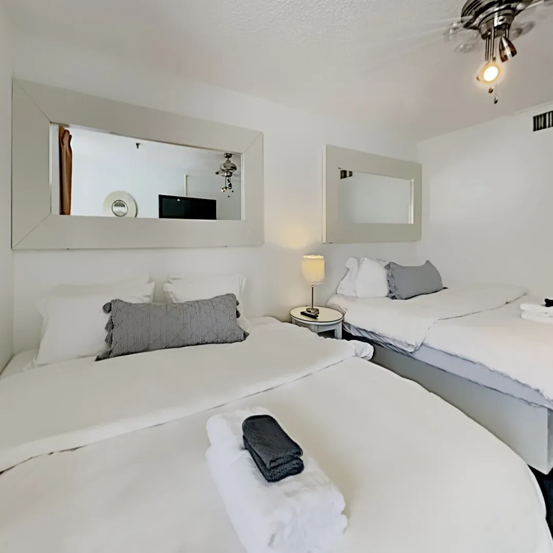 After full days enjoying Orlando's famed parks and attractions, rest easy in our vacation home's spacious signature bedroom