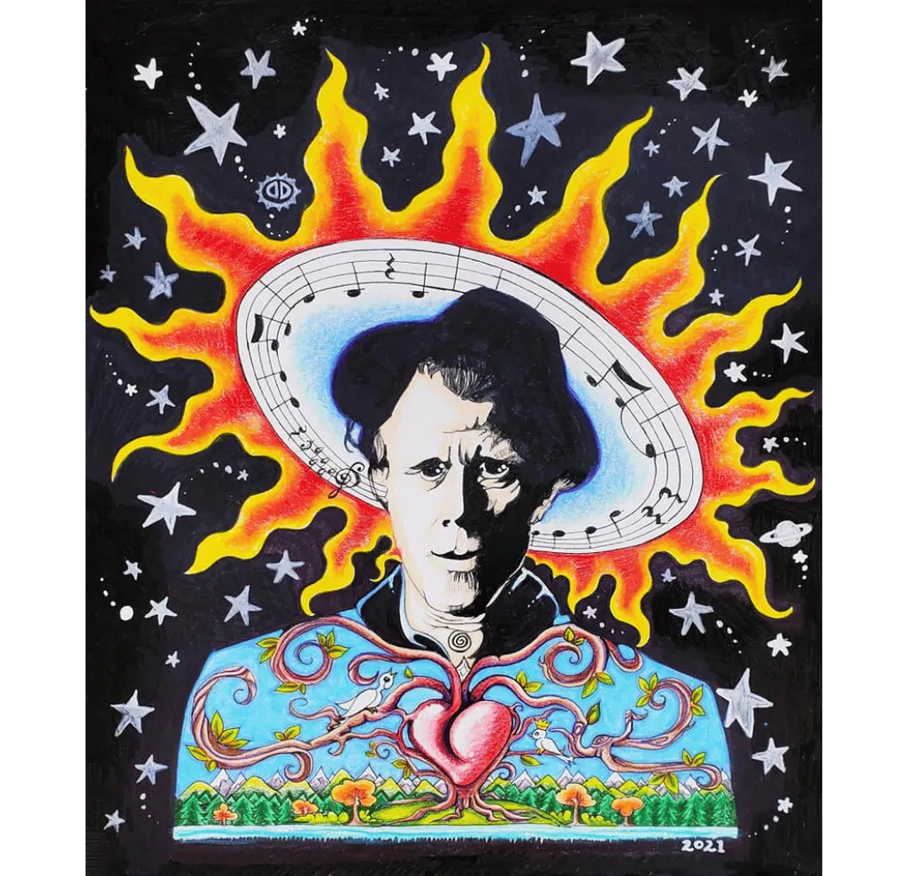 Tom Waits by Donna Dery