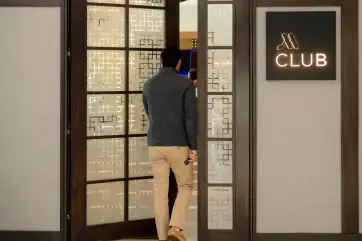 Marriott Panama M Club Lounge entrance