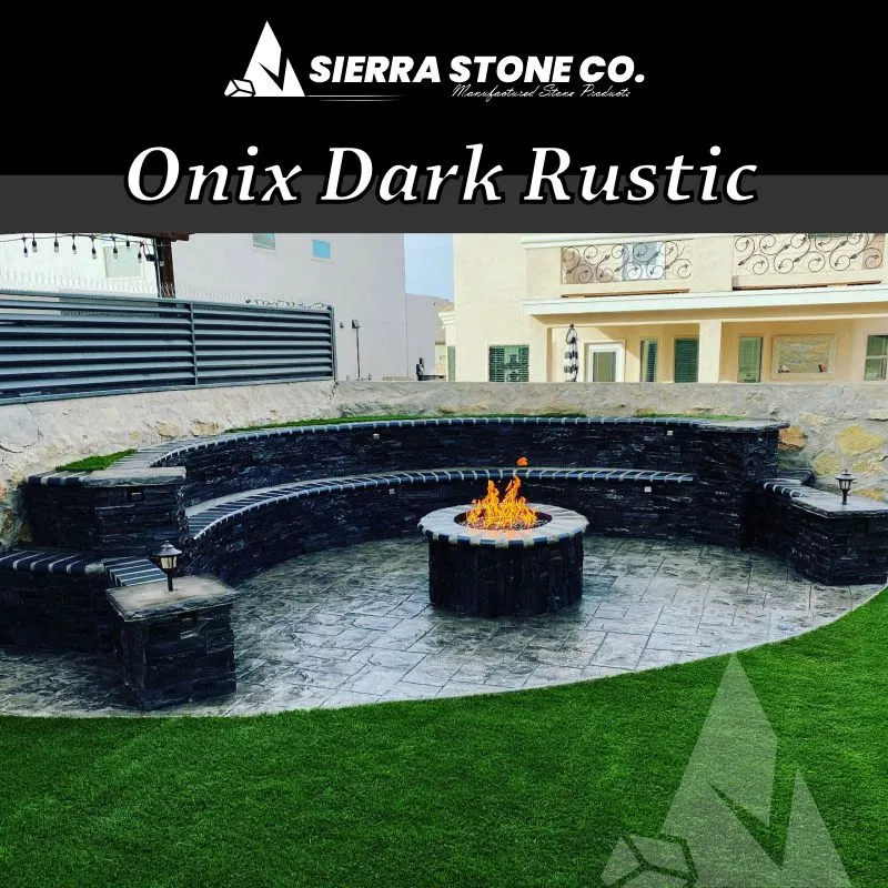 rustic stone veneer