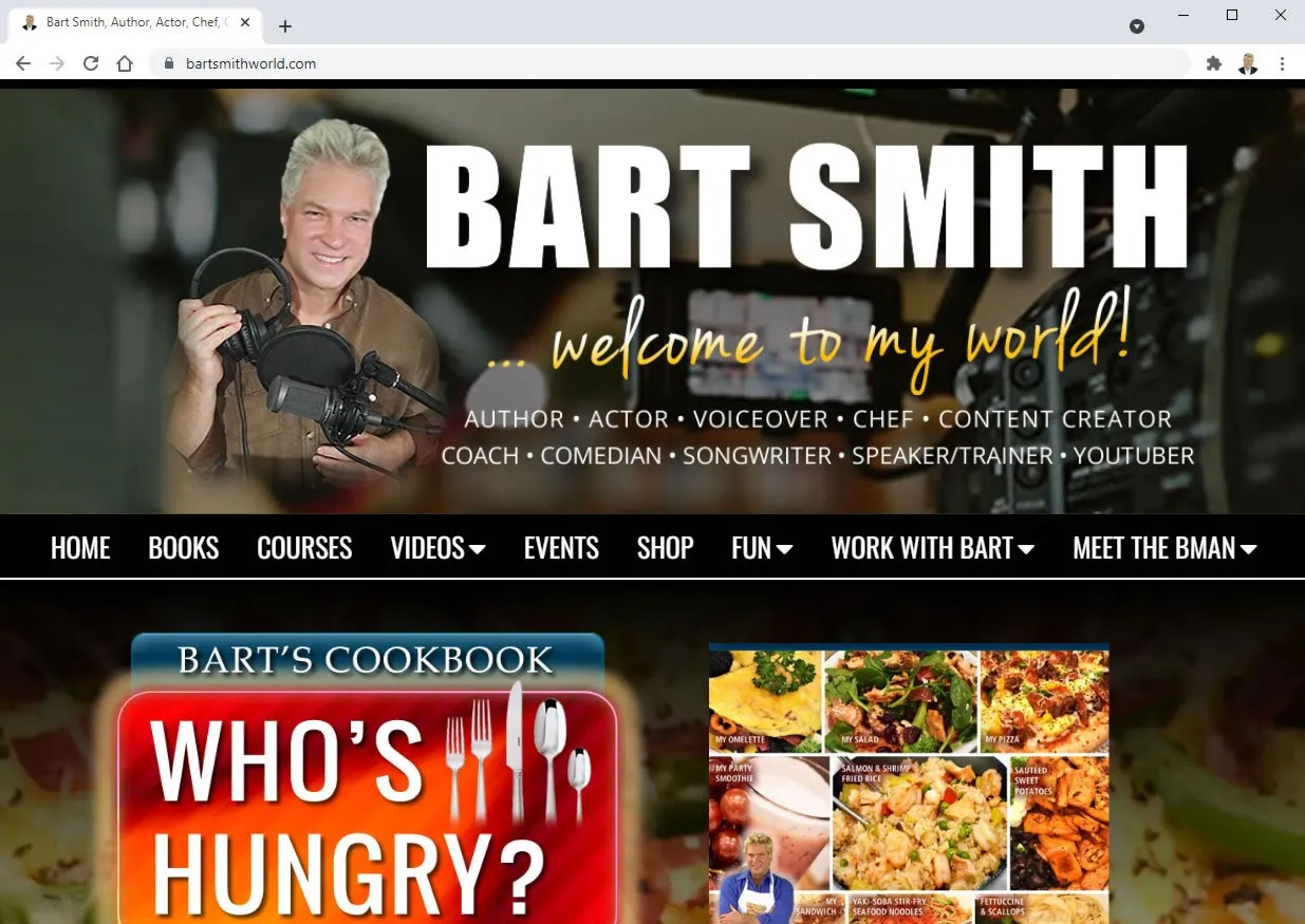 BartSmith.com (Bart Smith's Official Website)