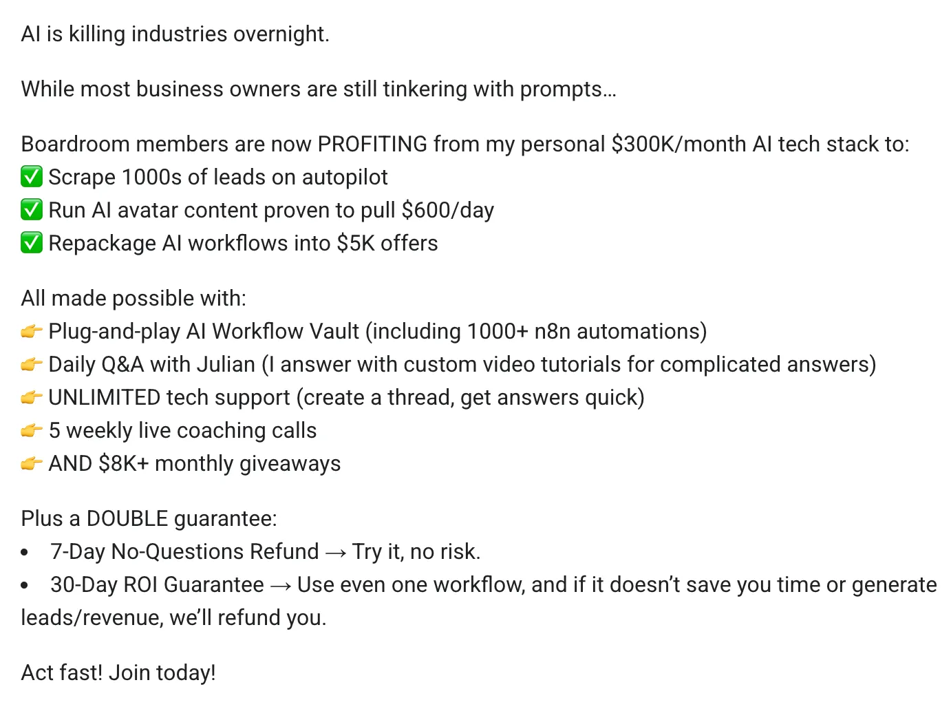 ai profit boardroom reviews