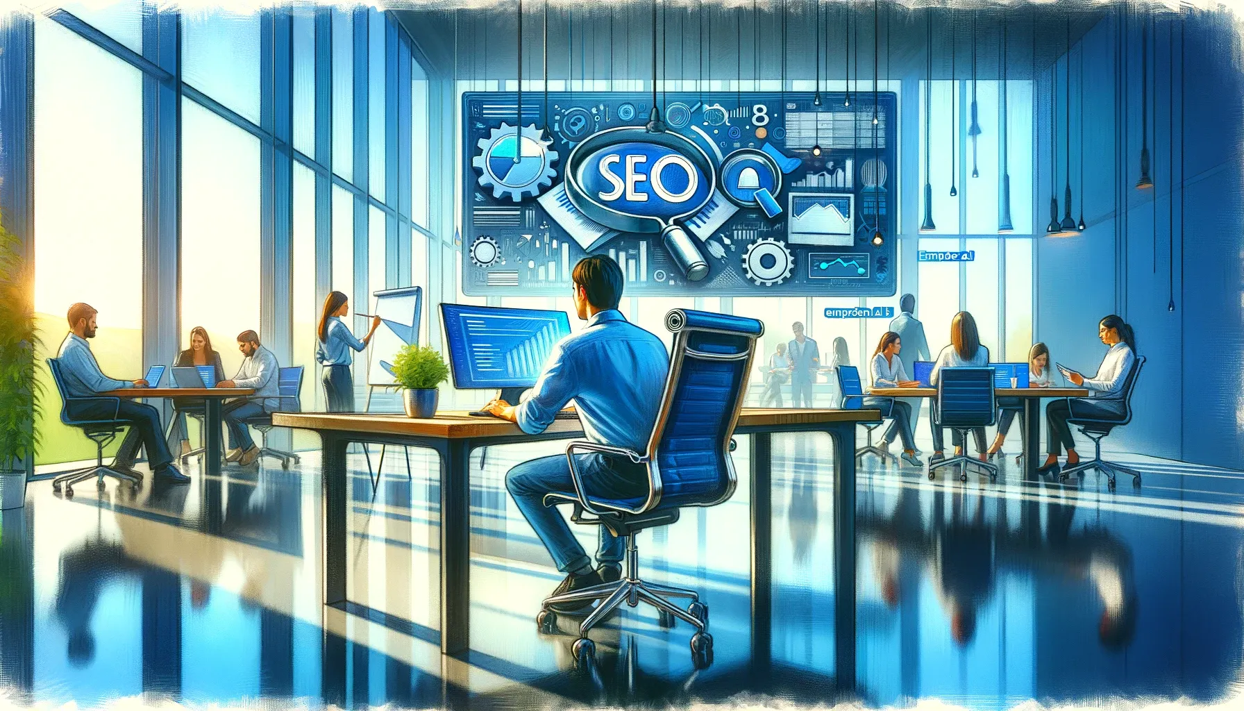 Emprender AI, AI Startup, Create SEO Optimized Blog Posts For Your Business