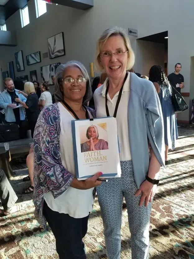 Christine James the author of Faith of a Woman