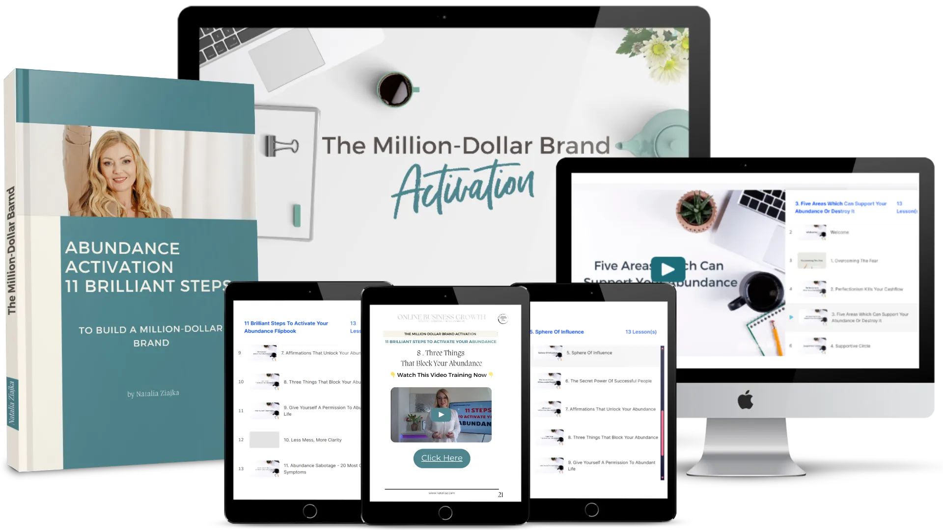 Mockup presenting offer