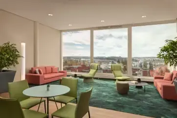 Hilton Zurich Airport Executive Lounge