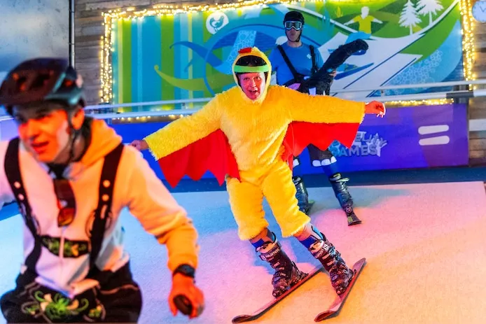 Foto uit de Tubantia over SnowiseSports