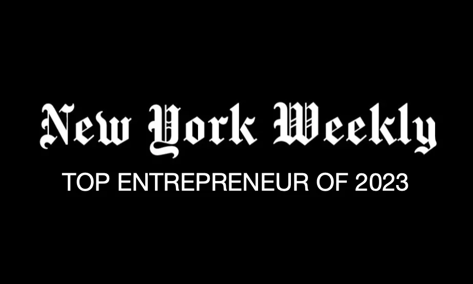 Clint Arthur was selected as New York Weekly's TOP ENTREPRENEUR of 2023