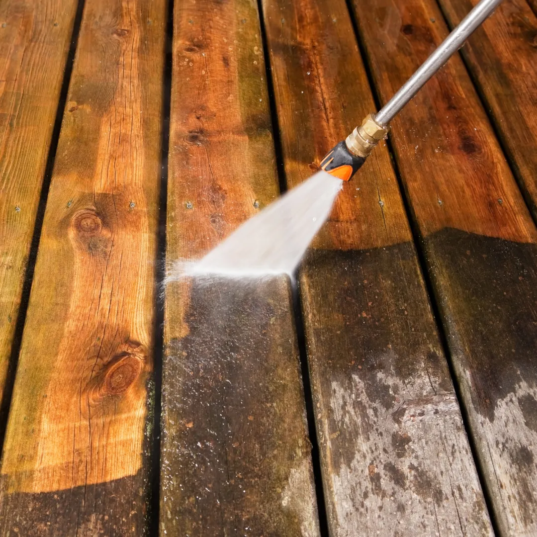 power wash deck services