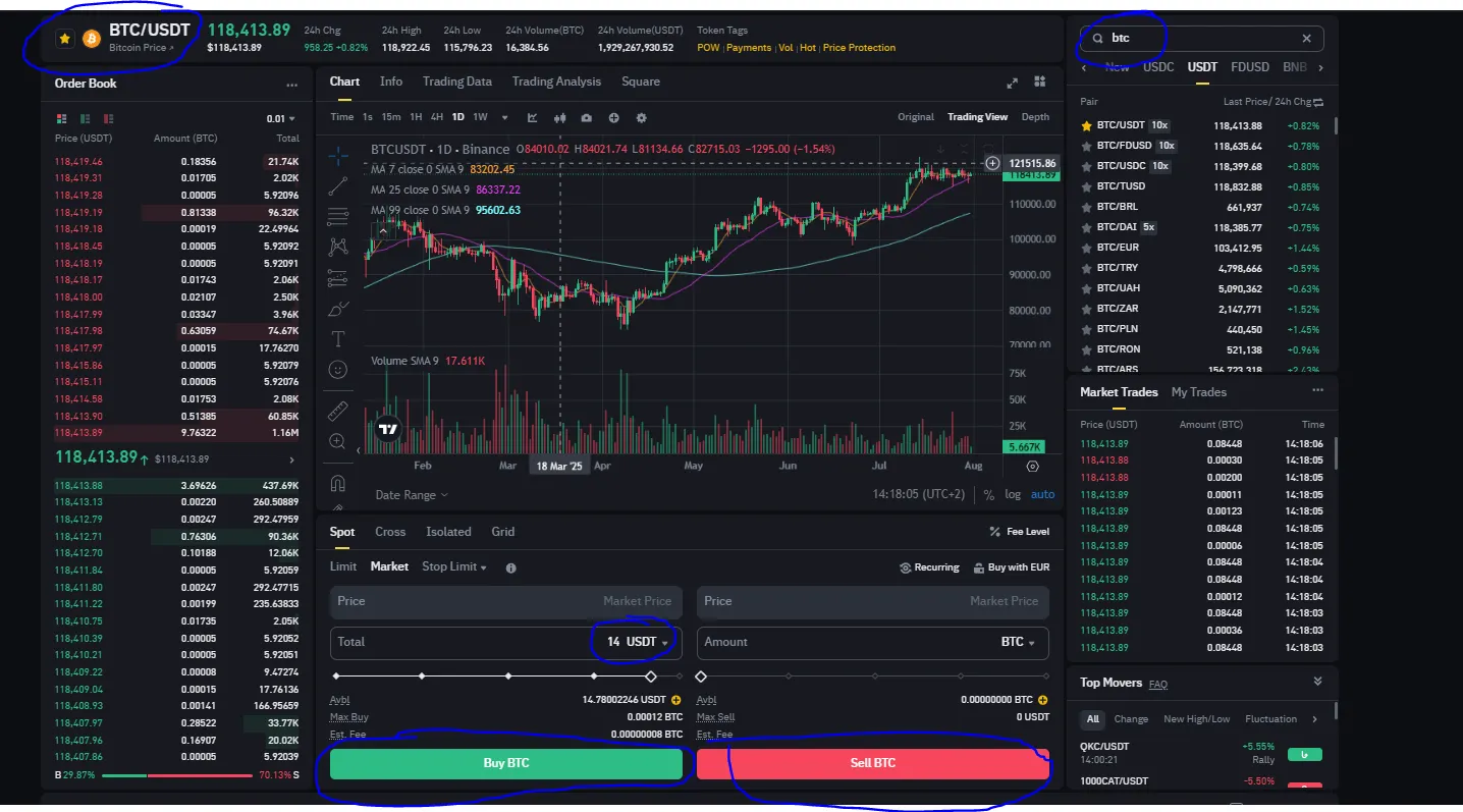 How To Buy Bitcoin on Binance - How To Buy Ethereum On Binance