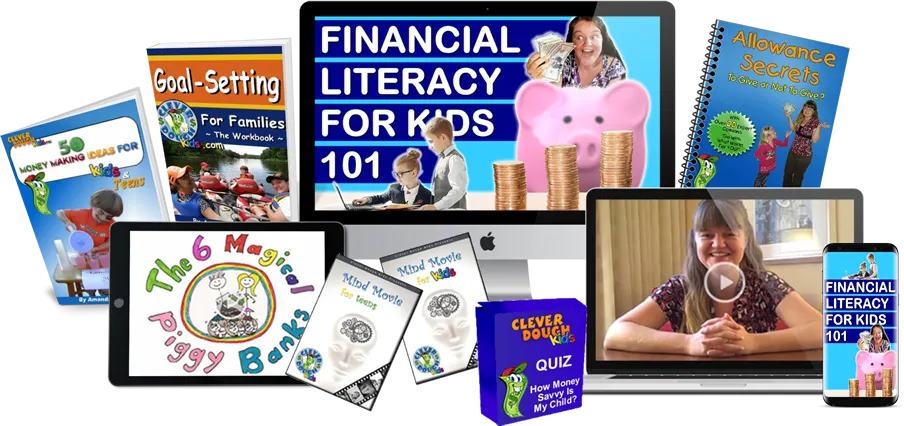 financial literacy for kids 101 course and 7 tools for teaching children about money