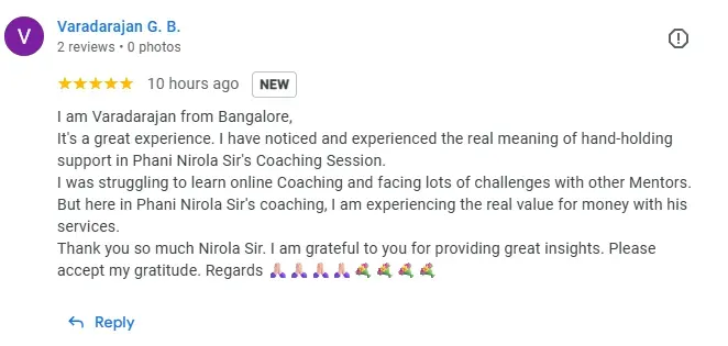 varadarajan-review