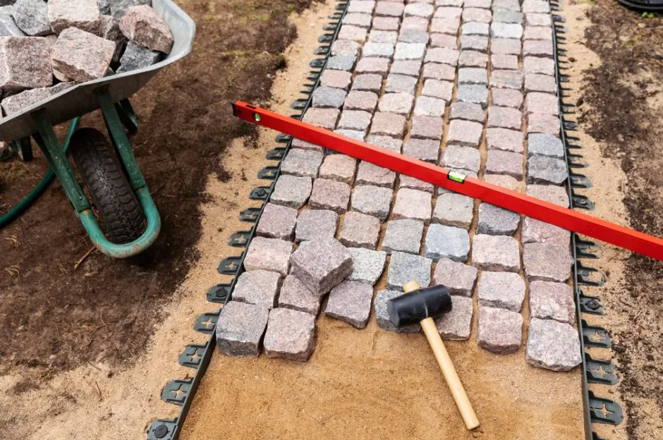 Garden Path design and install by TDS Paving