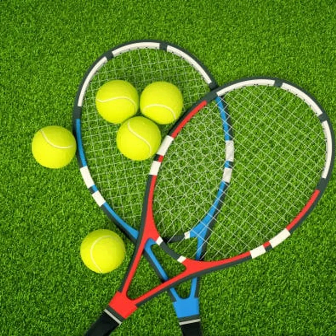 Complimentary tennis rackets
