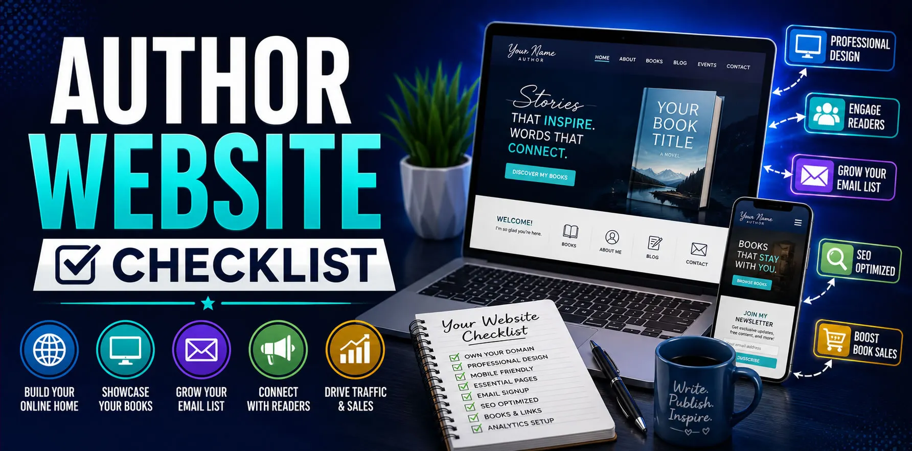 Author Website Checklist