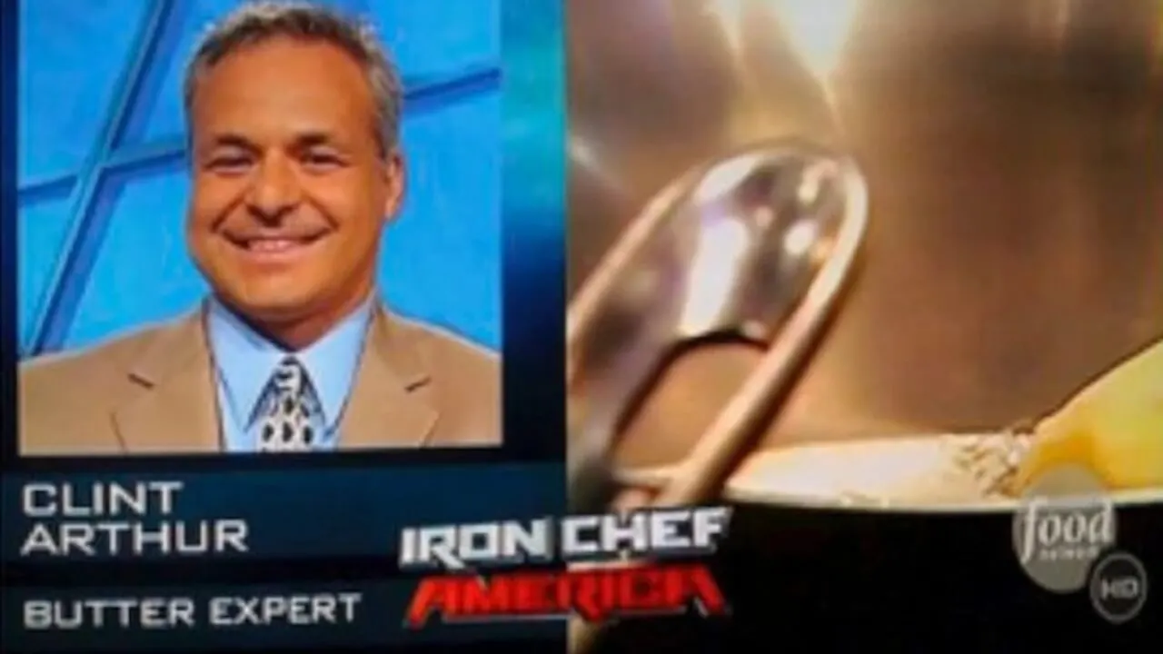 Clint Arthur on Iron Chef America