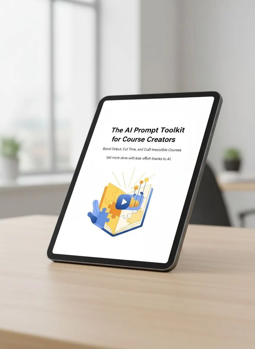 AI Prompt Toolkit Course Creators mockup