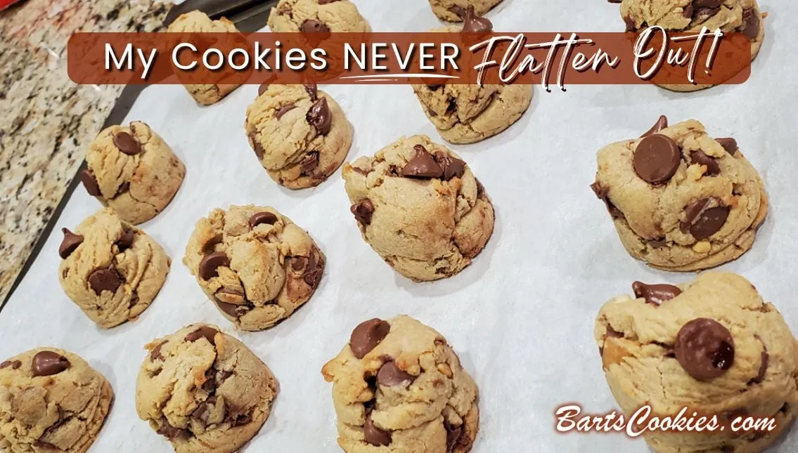 Bart Smith's Chocolate Chip Cookies Never Spread or Flatten Out When Baking