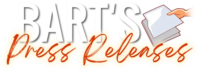 Press Releases For Bart Smith's Books, Audiobooks, YouTube Channel, Chocolate Chip Cookies & More