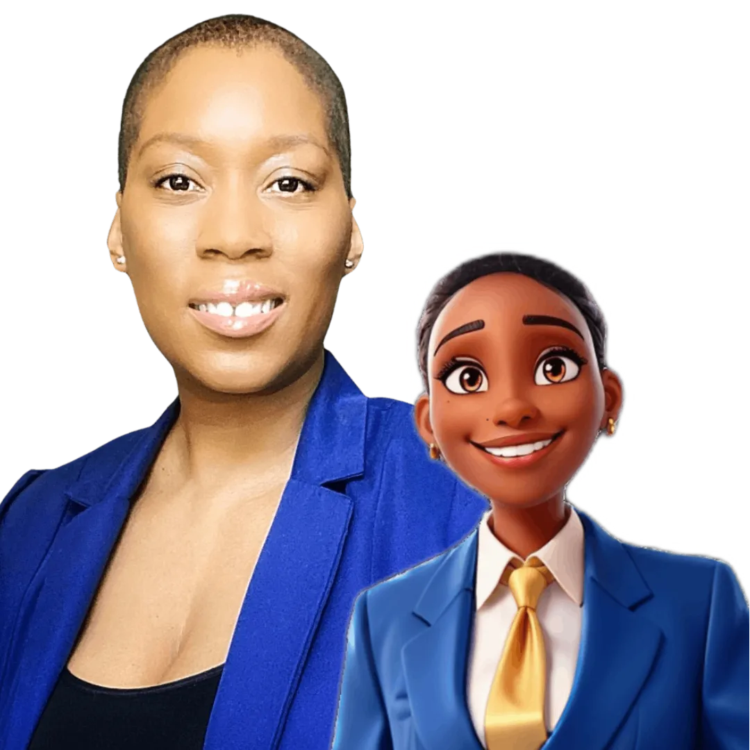 Marlene Walker, real-life and 3D toon version