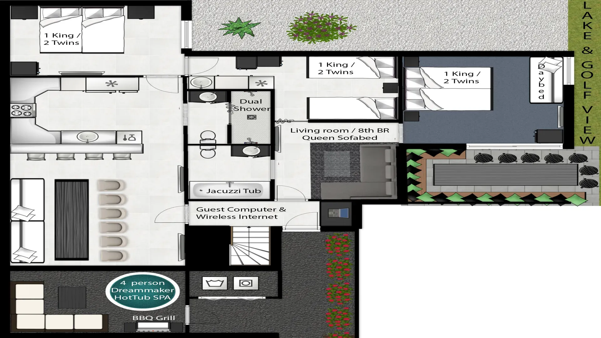 Accommodation layout
