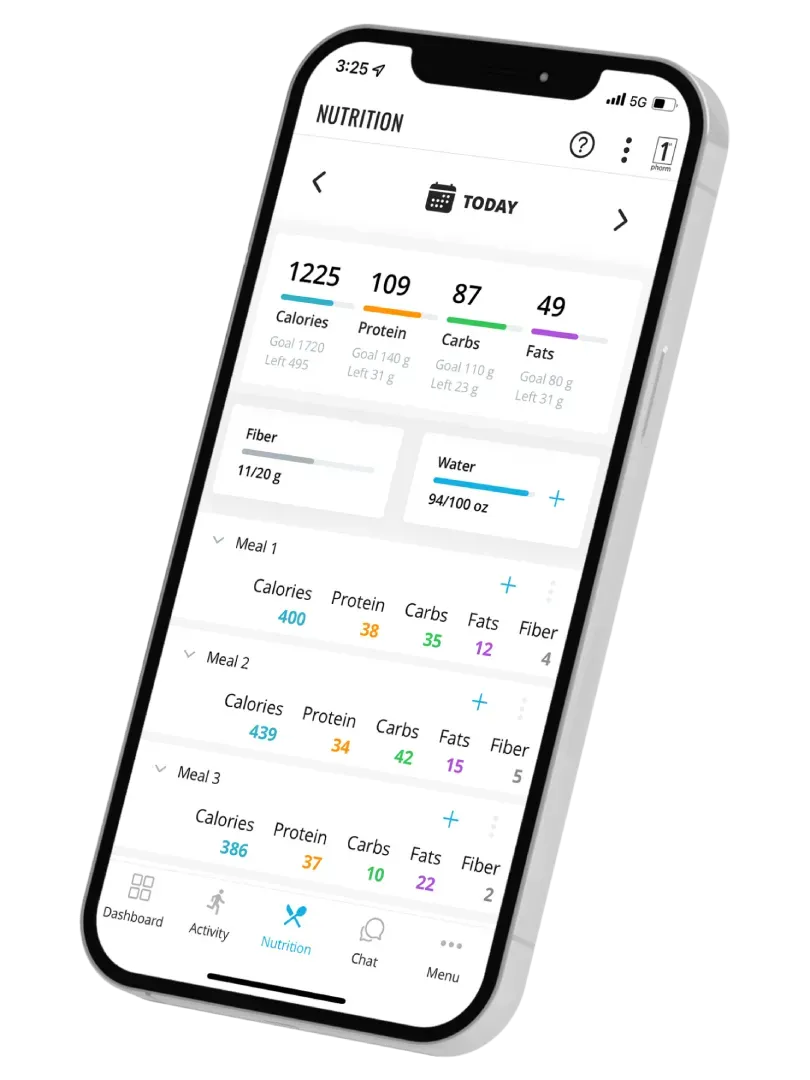 Nutrition tracking