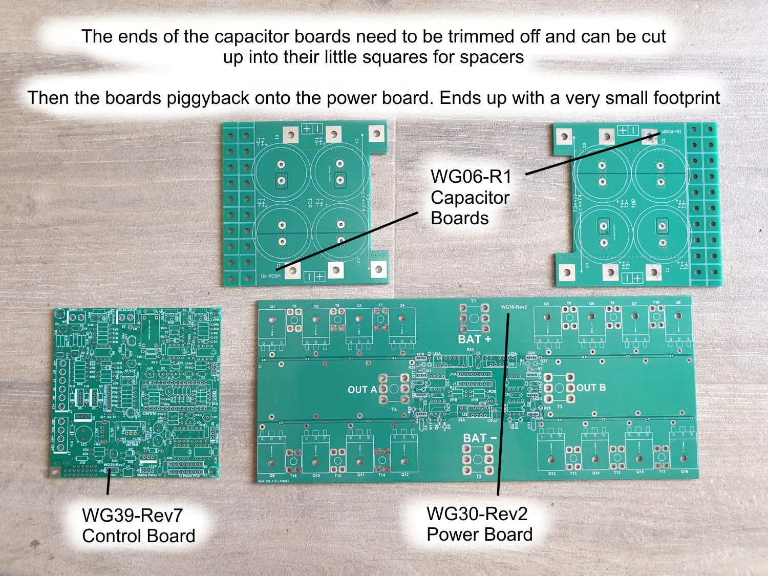 Wiseguy Inverter bare boards