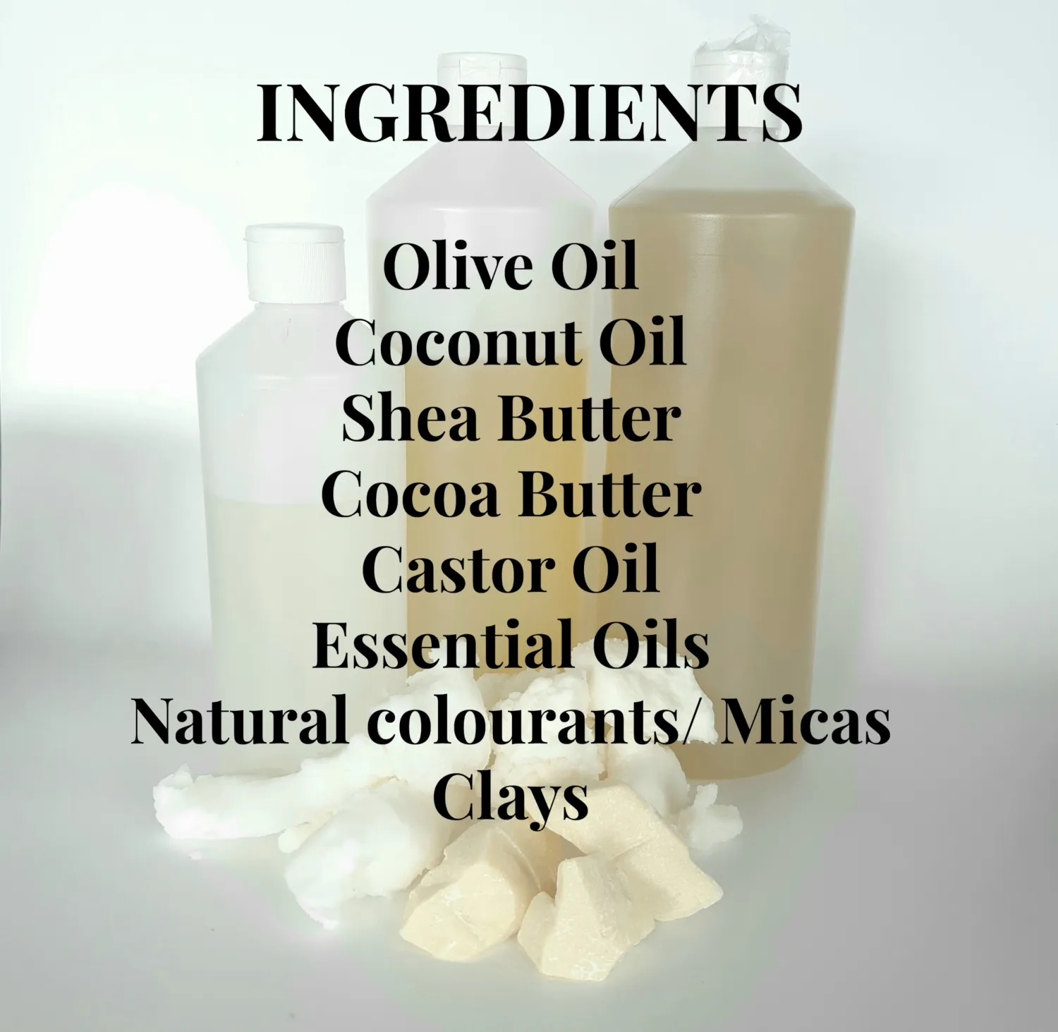 Rowan's Soaps Ingredients