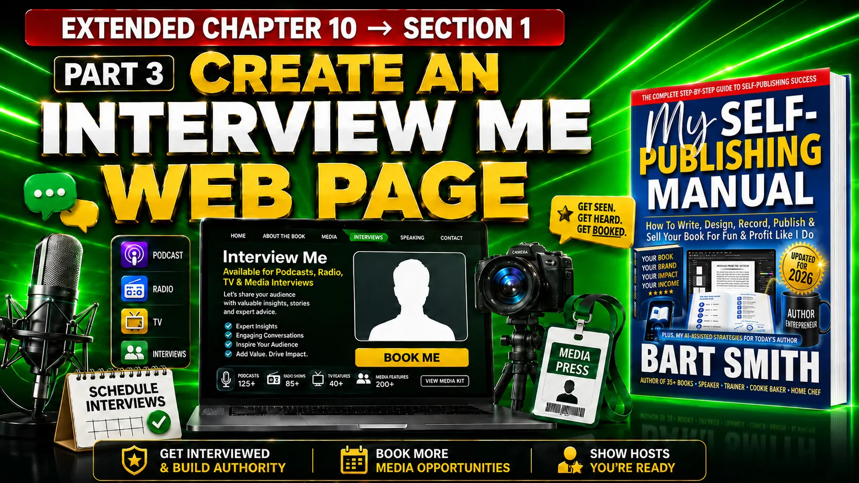 PART 3 → Create an “Interview Me” Web Page