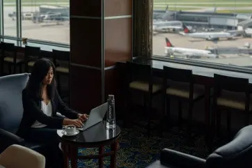 Montreal Airport Marriott In-Terminal Hotel  Executive Lounge