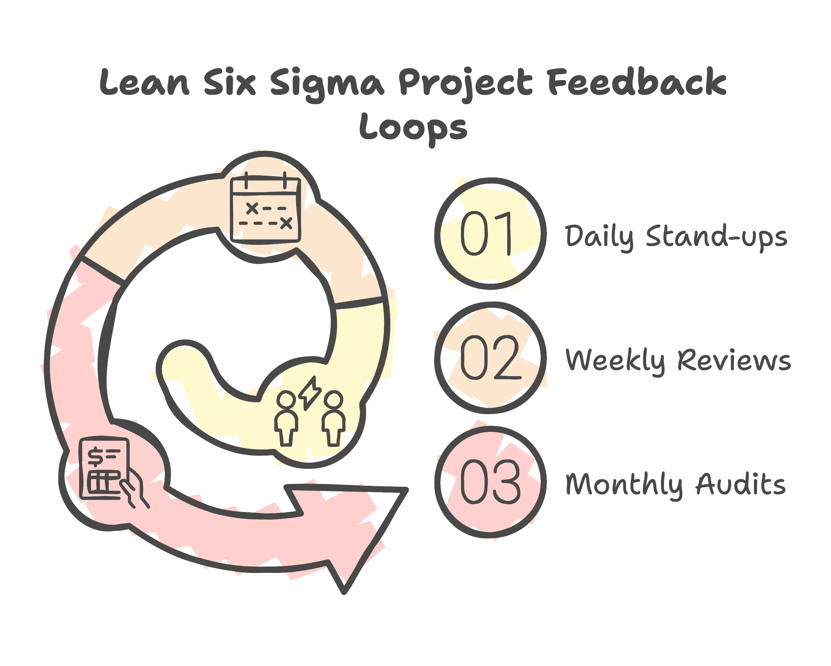 Lean Six Sigma Project Feedback Loops