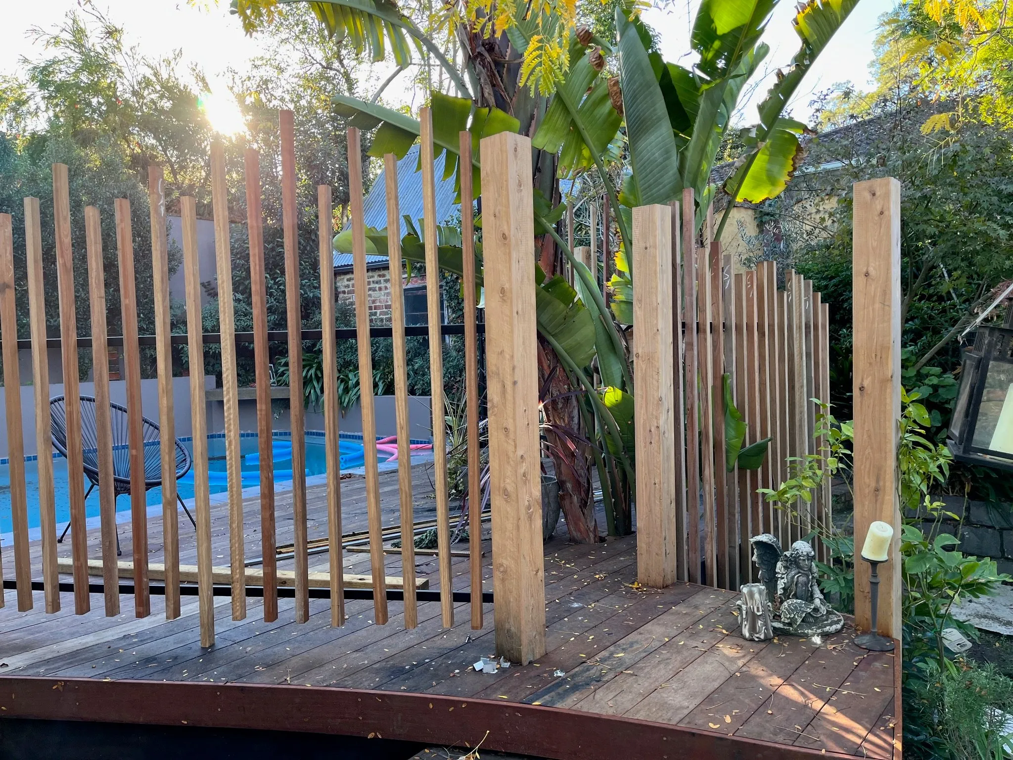 fences and pool surrounds landscapped by Bryce Minett