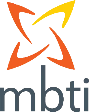 MBTI Logo depicting Myers Briggs Type Indicator personality assesment