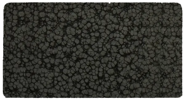 Black Hammertone powder coat sample