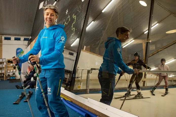 Foto uit de Tubantia over SnowiseSports
