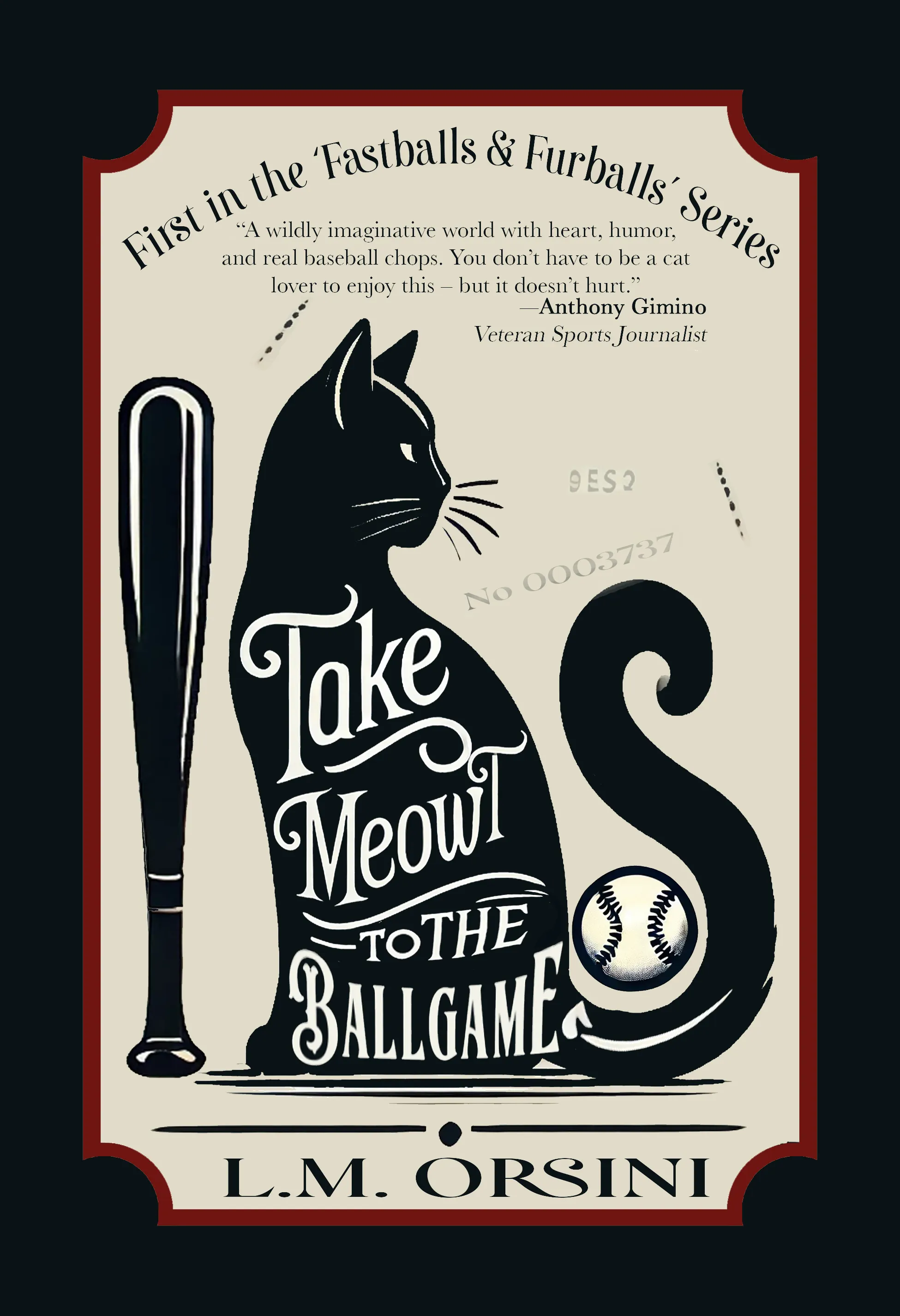 Book cover Take Meowt to the Ballgame, but L.M. Orsini