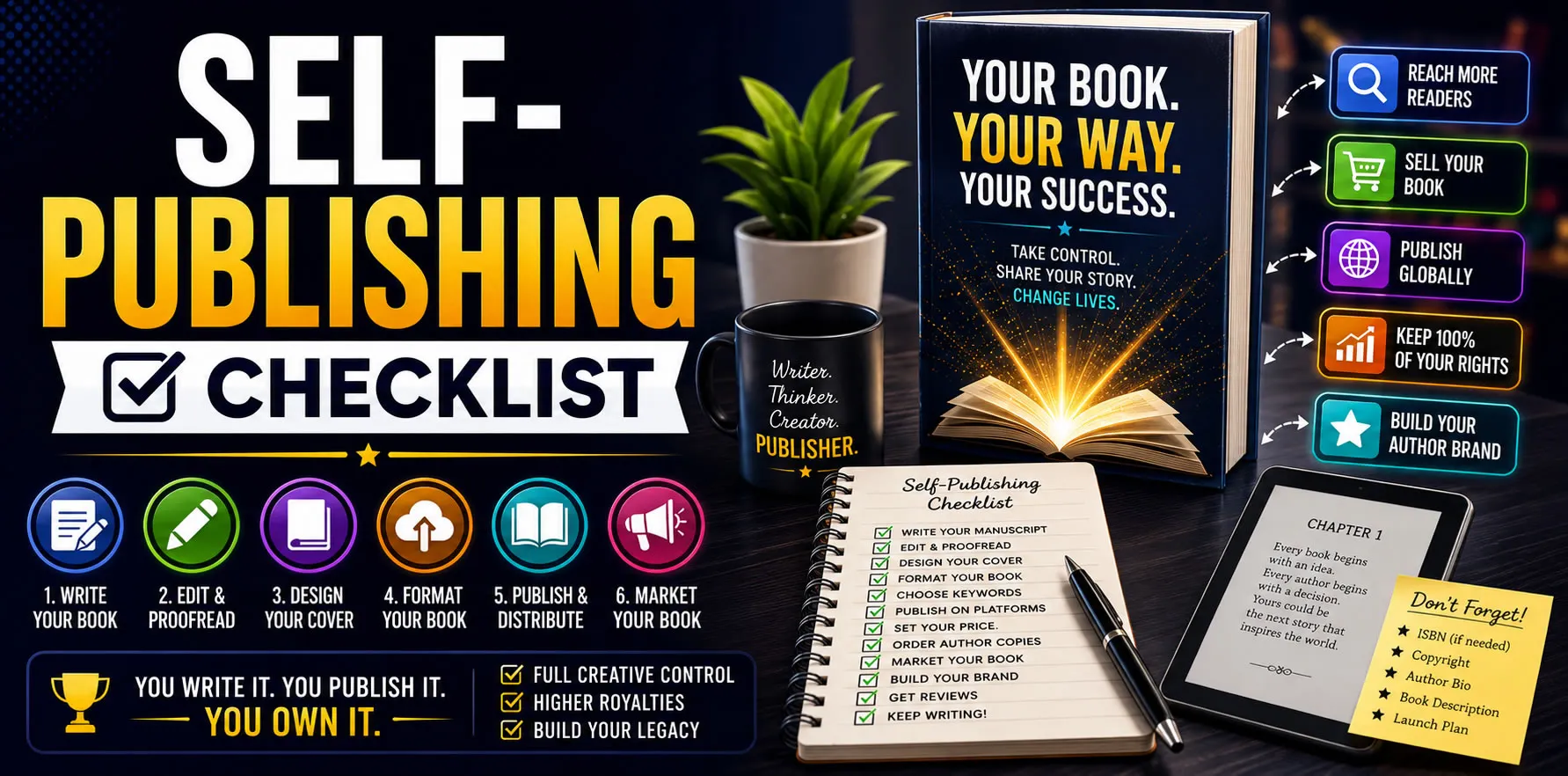 Self-Publishing Checklist