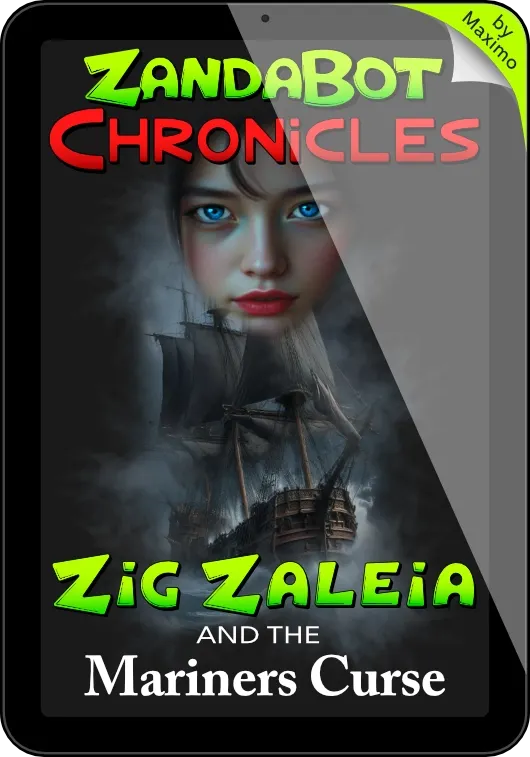 ZandaBot Chronicles Zig Zaleia and the Mariners Curse
